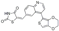 5-((4-(2,3-Բ[3,4-b][1,4]fӢ-5-)-6-)Ǽ׻)-2,4-ͪṹʽ_1119898-47-3ṹʽ