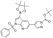 4-(1-()-3-(4,4,5,5-ļ׻-1,3,2-f-2-)-1H-[2,3-b]-5-)-1H--1-嶡ṹʽ_1147998-42-2ṹʽ