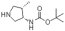 (3S,4s)-3-(boc-)-4-׻ṹʽ_127199-54-6ṹʽ