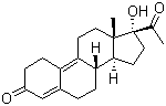 ŵϩ; 17a-ǻ-19-ȥ-4,9-ϩ-3,20-ͪṹʽ_14340-01-3ṹʽ