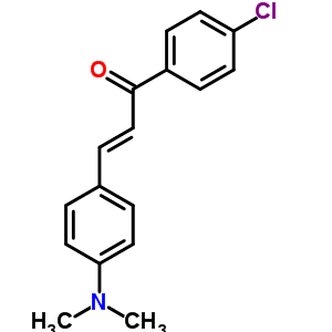 1-(4-ȱ)-3-[4-(׻)]-2-ϩ-1-ͪṹʽ_19133-00-7ṹʽ