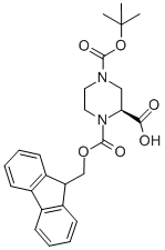 (S)-4-Boc-1-Fmoc-2-ṹʽ_244132-27-2ṹʽ