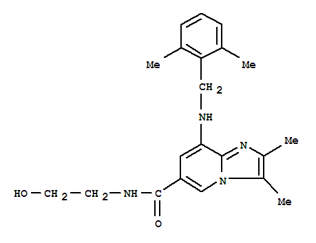 2,3-׻-8-(2,6-׻л)-N-ǻһ-[1,2-a]-6-ṹʽ_248919-64-4ṹʽ