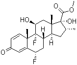 (6a,11b,16a,17a)-6,9--11,17-ǻ-16-׻-3--1,4-ϩ-17-ṹʽ_28416-84-4ṹʽ