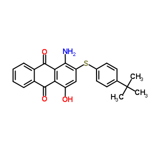 1--2-[[4-(1,1-׻һ)]]-4-ǻ-9,10-ͪṹʽ_31571-94-5ṹʽ