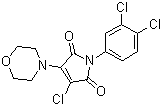 3--1-(3,4-ȱ)-4-(4-)-1H--2,5-ͪṹʽ_415713-60-9ṹʽ