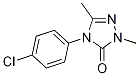 4-(4-ȱ)-1,3-׻-1H-1,2,4--5(4H)-ͪṹʽ_494785-65-8ṹʽ