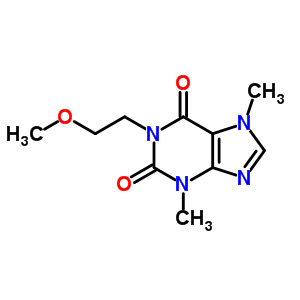 3,7-׻-1-(2-һ)-1H--2,6(3h,7h)-ͪṹʽ_63906-61-6ṹʽ