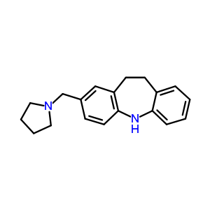 10,11--2-(1-׻)-5H-[b,f]׿ṹʽ_64097-59-2ṹʽ