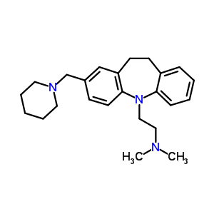 10,11--N,N-׻-2-(1-ऻ׻)-5H-[b,f]׿-5-Ұṹʽ_64097-62-7ṹʽ