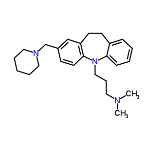 10,11--N,N-׻-2-(1-ऻ׻)-5H-[b,f]׿-5--1-ṹʽ_64097-63-8ṹʽ