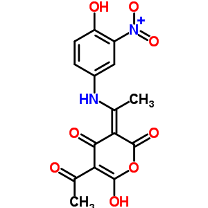 5--4-ǻ-3-[1-[(4-ǻ-3-)]һ]-2H--2,6(3H)-ͪṹʽ_64353-90-8ṹʽ