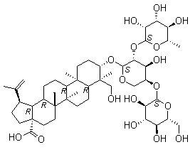 3-O--D-( 14)-[ a -L-(12)]- a-L- 23-ǻȶ20(29)-ϩ-28Cṹʽ_848784-85-0ṹʽ