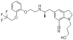 2,3--1-(3-ǻ)-5-[(2R)-2-[[2-[2-(2,2,2-)]һ]]]-1H--7-ṹʽ_885340-13-6ṹʽ