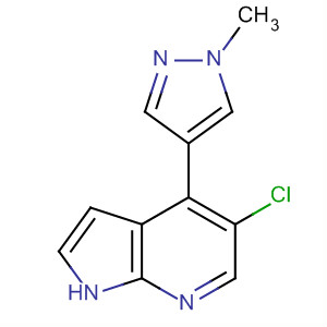 5--4-(1-׻-1H--4-)-1H-[2,3-b]ऽṹʽ_916172-70-8ṹʽ