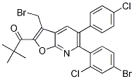 1-(6-(4--2-ȱ)-3-(׻)-5-(4-ȱ)߻૲[2,3-b]-2-)-2,2-׻-1-ͪṹʽ_1072708-39-4ṹʽ