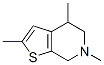 (9CI)-4,5,6,7--2,4,6-׻-Բ[2,3-c]ऽṹʽ_123279-75-4ṹʽ