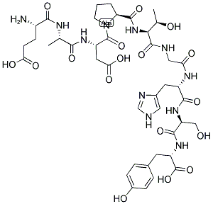 Glu-ala-asp-pro-thr-gly-his-ser-tyrṹʽ_144449-86-5ṹʽ