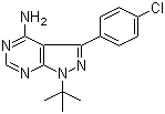 3-(4-ȱ) 1-(1,1-׻һ)-1H-[3,4-d]-4-ṹʽ_172889-27-9ṹʽ