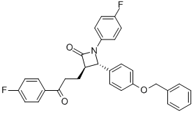 (3R,4S)-4-[4-()]-1-(4-)-3-[3-(4-)-3-]-2-ͪṹʽ_190595-65-4ṹʽ