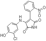 3-[(3--4-Ǳ)]-4-(2-)-1H--2,5-ͪṹʽ_264218-23-7ṹʽ