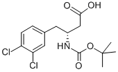 Boc-(r)-3--4-(3,4-ȱ)ṹʽ_269396-56-7ṹʽ