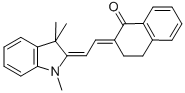 (2E)-2-[(2e)-2-(1,3,3-׻-1,3--2H--2-)һ]-3,4--1(2H)-ͪṹʽ_53704-25-9ṹʽ