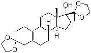 3,20-˫(Ҷ)-19-ȥ-5(10),9(11)ϩ-17-ṹʽ_54201-84-2ṹʽ