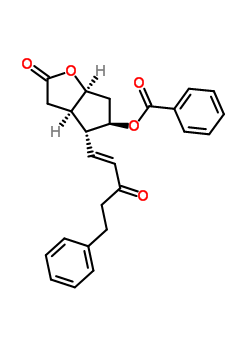 (3Ar,4r,5r,6as)-5-()-4-[(1e)-3--5--1-ϩyl]-2H-첢[b]߻-2-ͪṹʽ_55076-60-3ṹʽ