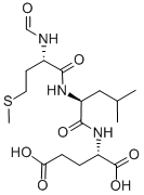 For-met-leu-glu-ohṹʽ_59880-98-7ṹʽ