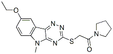 (9CI)-1-[[(8--5-׻-5H-1,2,4-າ[5,6-b]-3-)]]-ṹʽ_603947-77-9ṹʽ