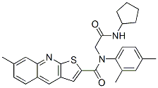 (9CI)-N-[2-()-2-һ]-N-(2,4-׻)-7-׻-Բ[2,3-b]-2-ṹʽ_606114-75-4ṹʽ