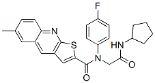 (9CI)-N-[2-()-2-һ]-N-(4-)-6-׻-Բ[2,3-b]-2-ṹʽ_606115-00-8ṹʽ