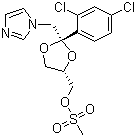 ˳ʽ-2-(2,4-ȱ)-2-(1H--1-)׻-1,3--4-]׻׻ṹʽ_61397-61-3ṹʽ