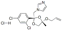 ˳ʽ-1-[[4-(ϩ)׻-2-(2,4-ȱ)-1,3--2-]׻]-1H-νṹʽ_62973-77-7ṹʽ