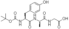 Boc-Tyr-D-Ala-Gly-Ohṹʽ_64410-47-5ṹʽ