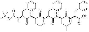 Boc-phe-d-leu-phe-d-leu-phe-ohṹʽ_66556-73-8ṹʽ