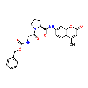 Z-gly-pro-amcṹʽ_68542-93-8ṹʽ