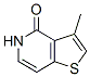 (9CI)-3-׻-Բ[3,2-c]-4(5H)-ͪṹʽ_690635-71-3ṹʽ