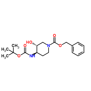 (3R,4r)-л 4-(嶡ʻ)-3-ǻ-1-ṹʽ_724787-53-5ṹʽ