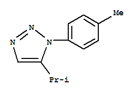 (9ci)-5-(1-׻һ)-1-(4-׻)-1H-1,2,3-ṹʽ_805315-46-2ṹʽ