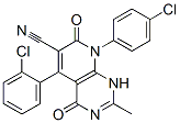 (9CI)-5-(2-ȱ)-8-(4-ȱ)-1,4,7,8--2-׻-4,7-ल[2,3-d]-6-ṹʽ_848944-82-1ṹʽ