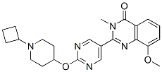 2-[2-[(1--4-ऻ)]-5-]-8--3-׻-4(3H)-ͪṹʽ_870996-94-4ṹʽ