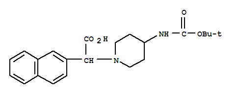 (4-Boc--1-)--2-ṹʽ_885275-41-2ṹʽ