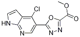 5-(4--1H-[2,3-B]-5-)-1,3,4-f-2-ṹʽ_944123-60-8ṹʽ