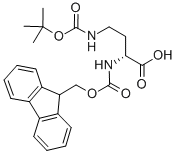 Fmoc-D-Dab(Boc)-OHṹʽ_114360-56-4ṹʽ