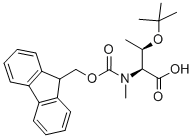 Fmoc-N-Me-Thr(tBu)-OHṹʽ_117106-20-4ṹʽ