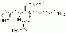 H-Ala-His-Lys-OHṹʽ_126828-32-8ṹʽ