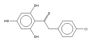 2-(4-ȱ)-1-(2,4,6-ǻ)ͪṹʽ_15485-68-4ṹʽ