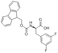 Fmoc-D-Phe(3,5-F2)-OHṹʽ_205526-25-6ṹʽ